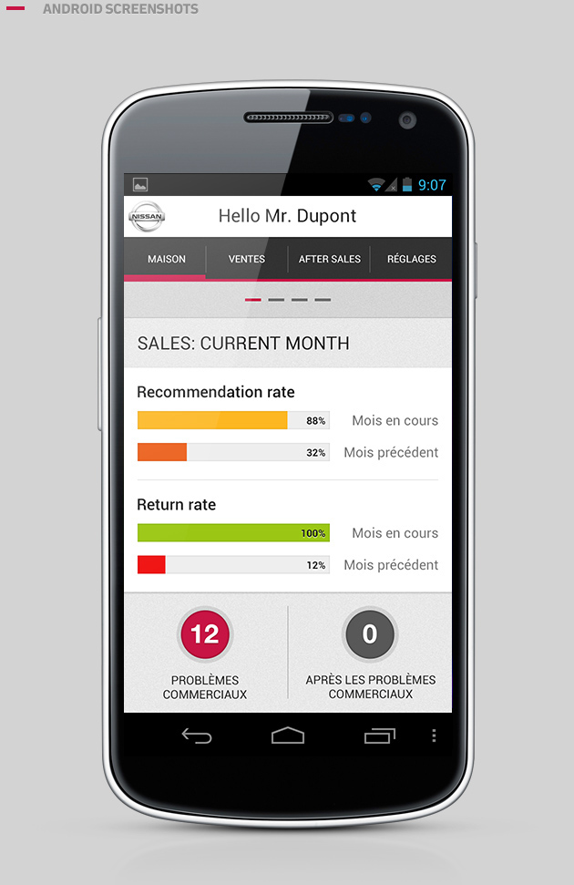 Nissan  iOS  app dealers android iphone