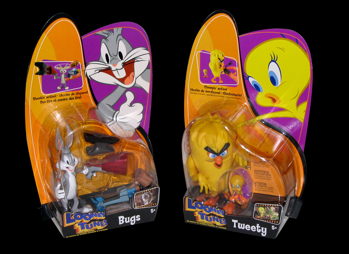 toy packaging looney tunes