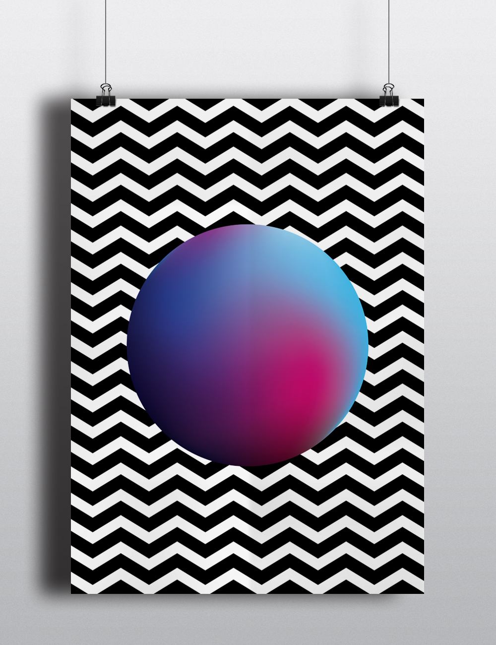 sphere pastel zigzag abstract blackandwhite blue experiment contrast pattern gradient