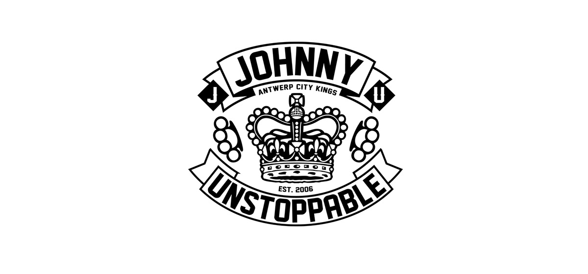 Johnny Unstoppable JU Hardcore hardcore band tattoo tattoo's fight bar gangster fighting