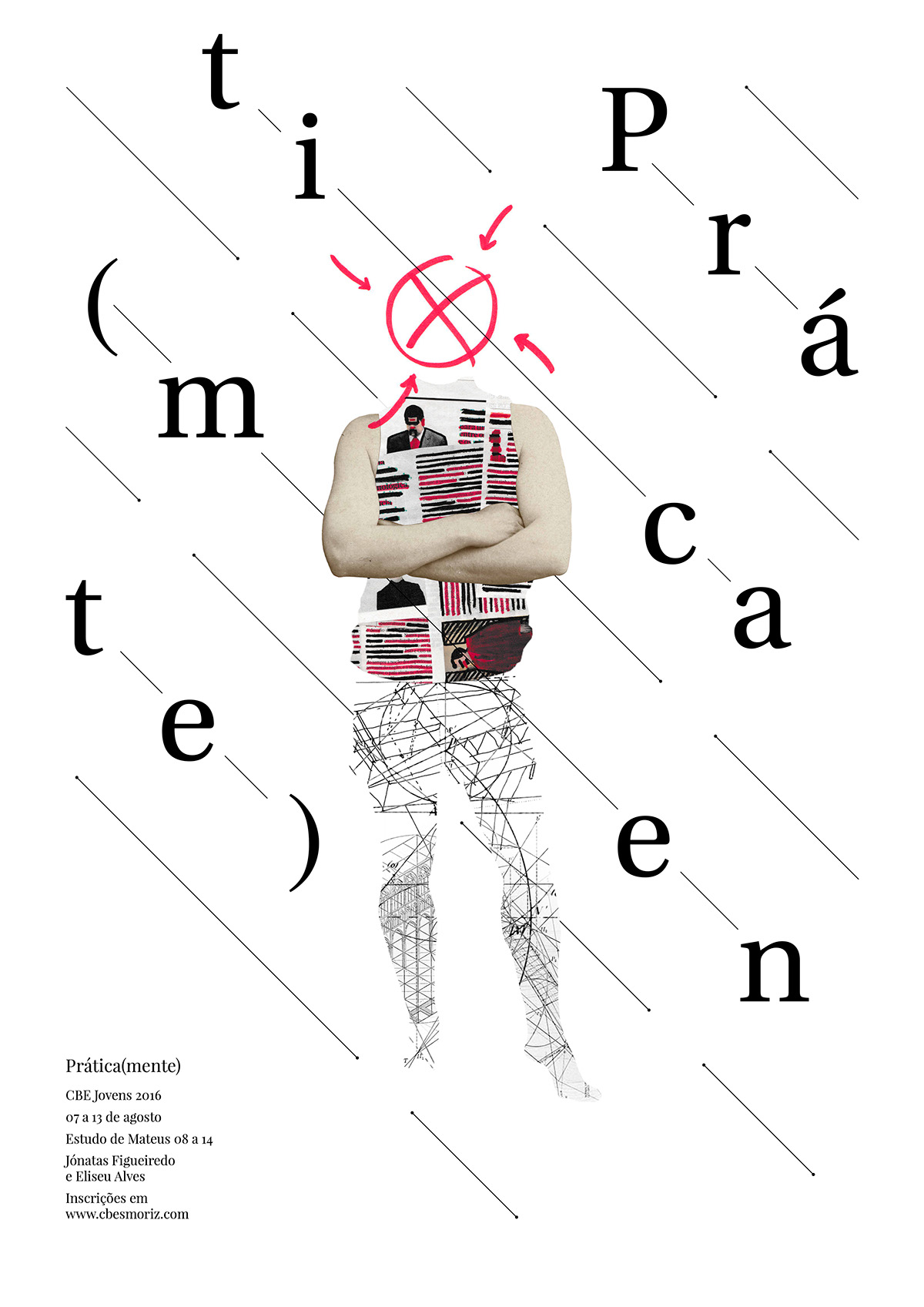 collage poster human surrealism grid typography   t-shirt ILLUSTRATION 