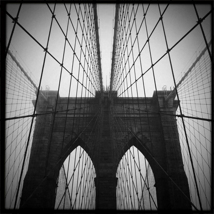 nyc New York black and white