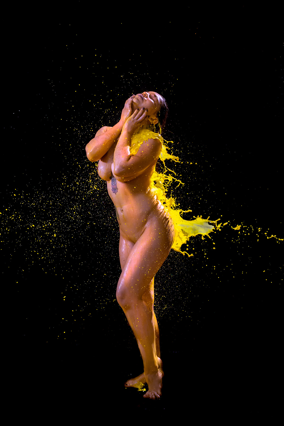 artisticphotography artisticportrait color Nikon paint Photography  portrait splash women womenportrait