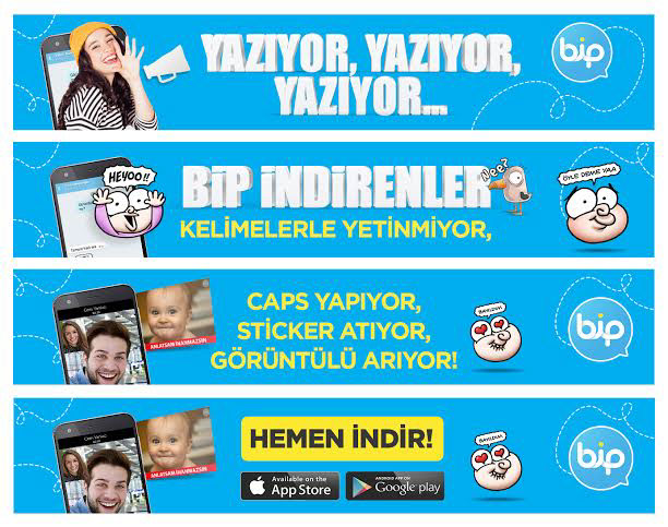 Turkcell BiP banner