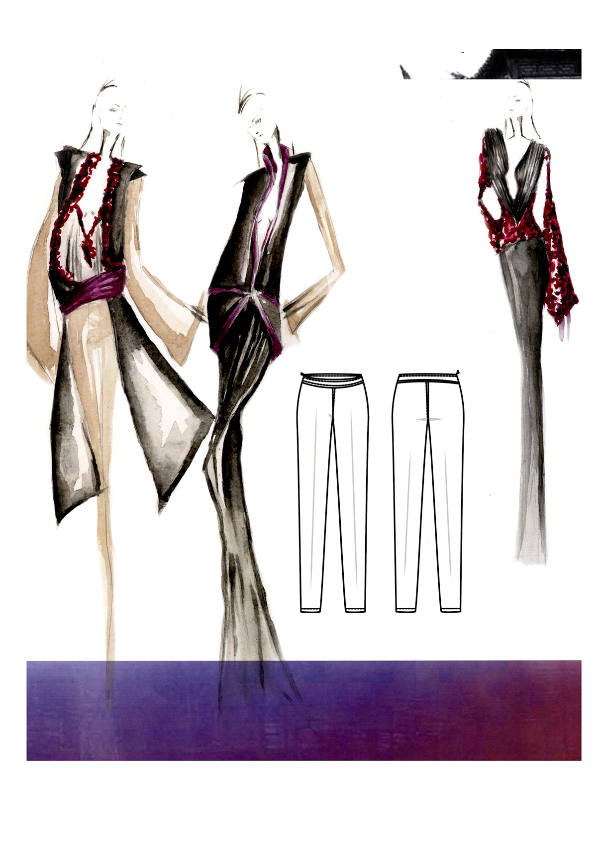 conceptual fashion fashion illustration Graphic design boards