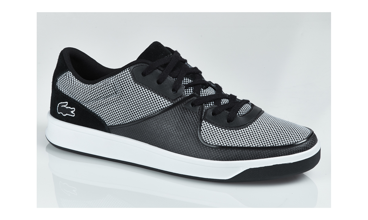 lacoste sneaker shoe trainer tennis modern design