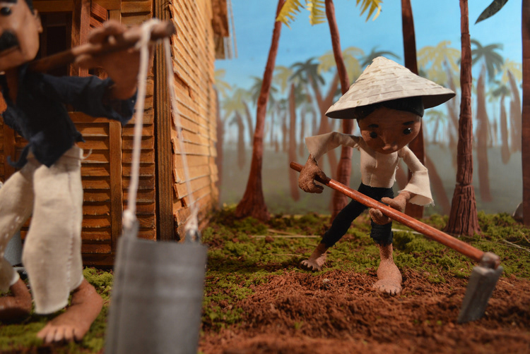 malaysia South-East Asia fabrication stop motion puppets set