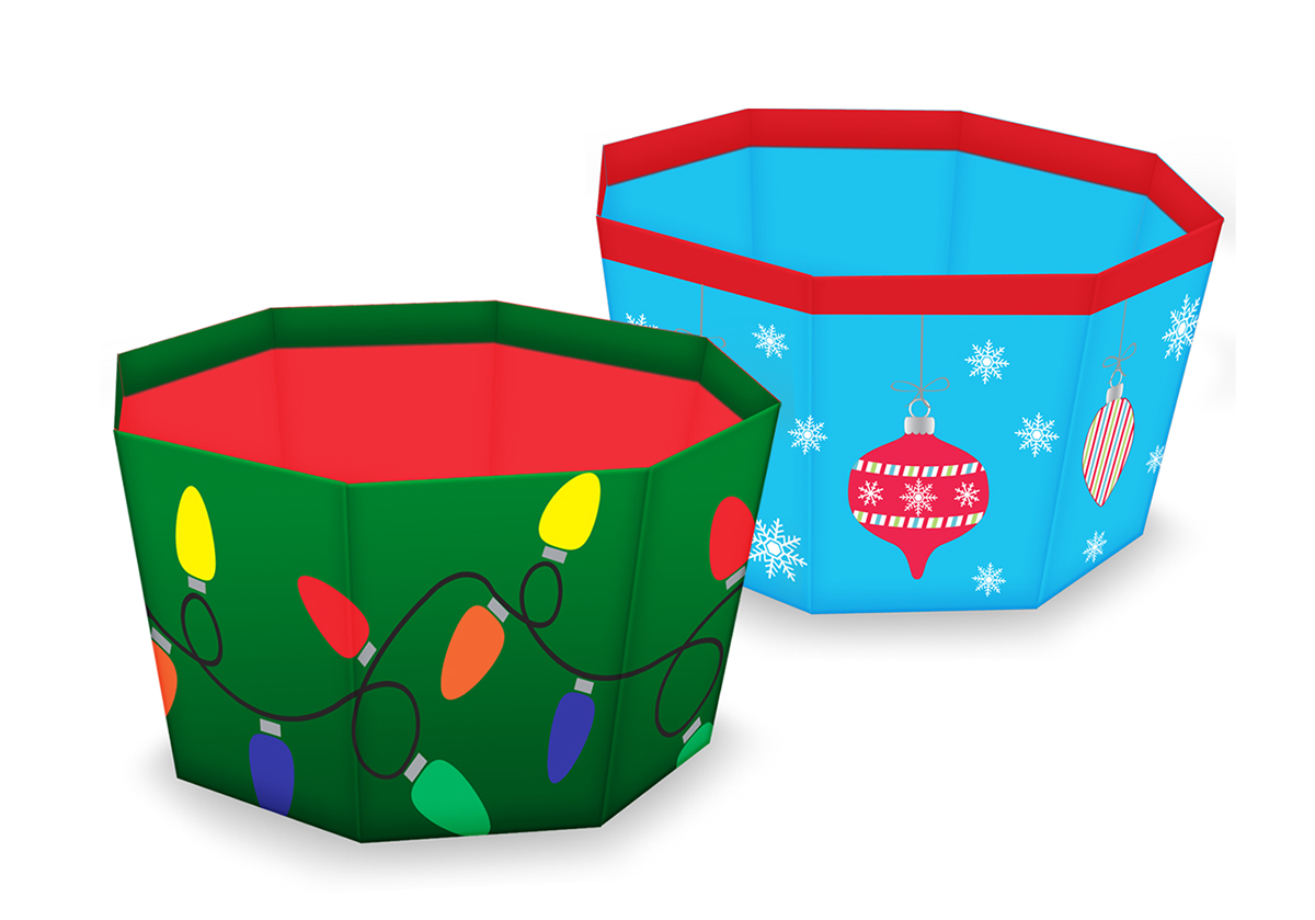 Christmas paperboard containers catalog