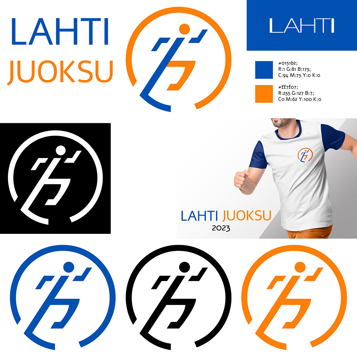 artwork Competition contest lahti logo logo concept Logo Design running sports vector