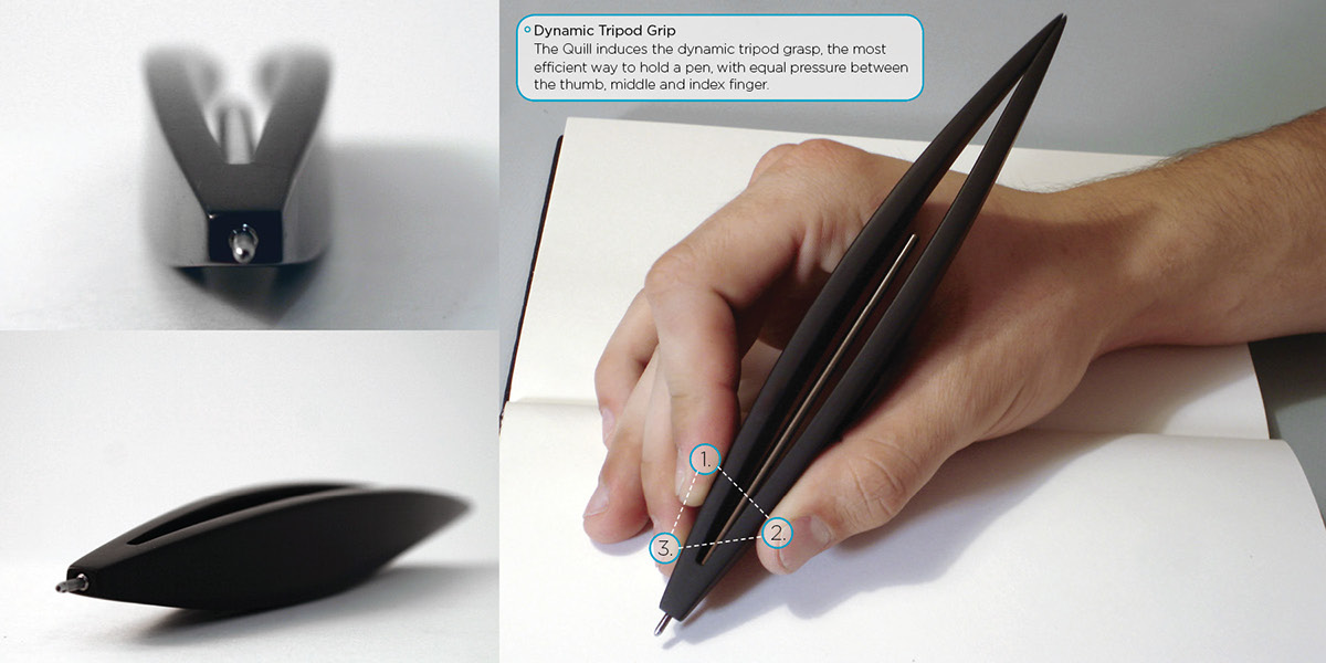 Adobe Portfolio pen ergonomic quill