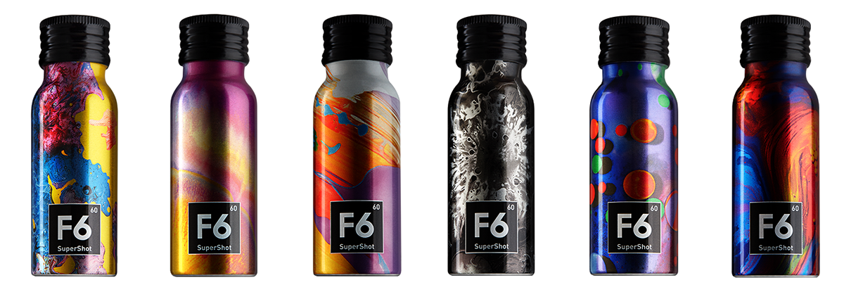art beverage design energy F6 music power rus khasanov shot drink