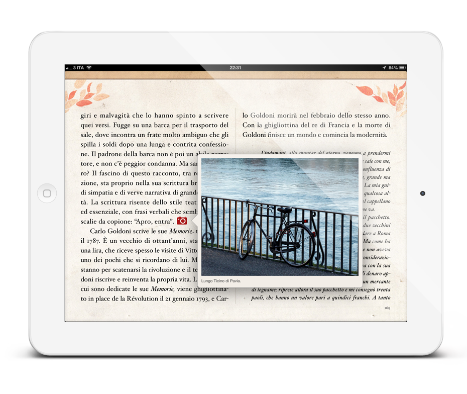 ebook e-book book graphic mondadori design epub digital iPad mobile read text map digital book
