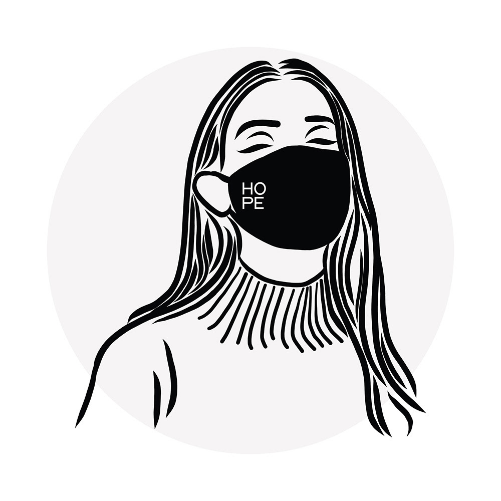 corona virus Covid 19 Face mask Girl with mask global pandemic pandemic precaution safety