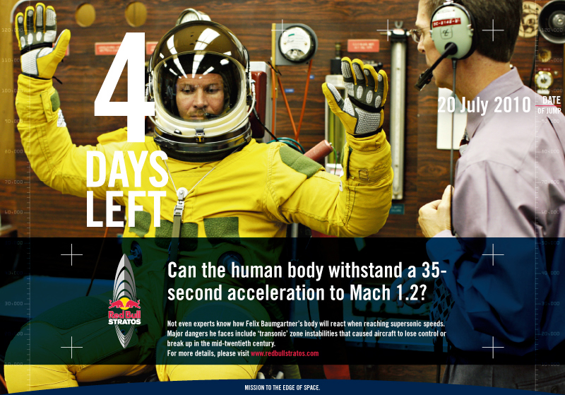 Web Interface Red Bull Stratos