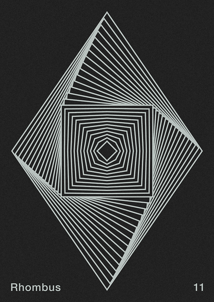 optical illusions poster illusion Form everyday b&w architecture Minimalism