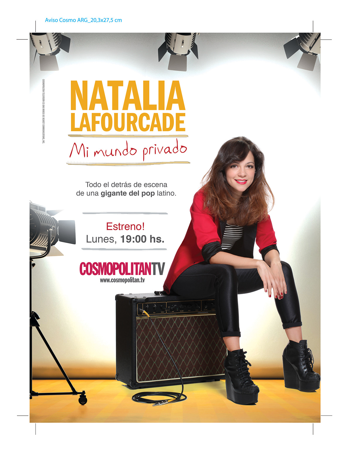 natalia lafourcade Cosmopolitan tv pramer
