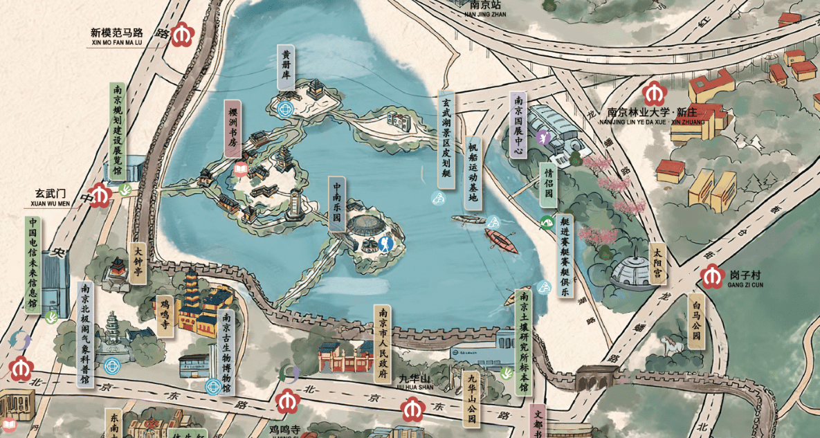 city map 地图   手绘 手绘地图 插图 旅行攻略 游玩 艺术 设计