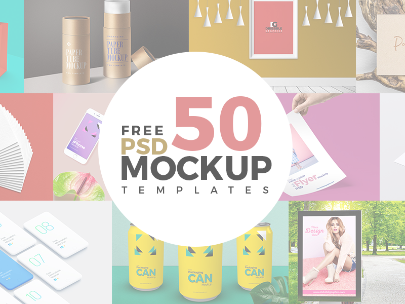 Download 50 Best Free Psd Mockup Templates For Designers On Behance