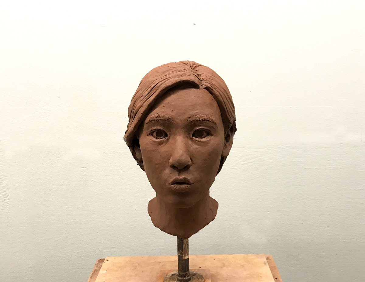 Adobe Portfolio ceramics  sculpture Figure sculpture