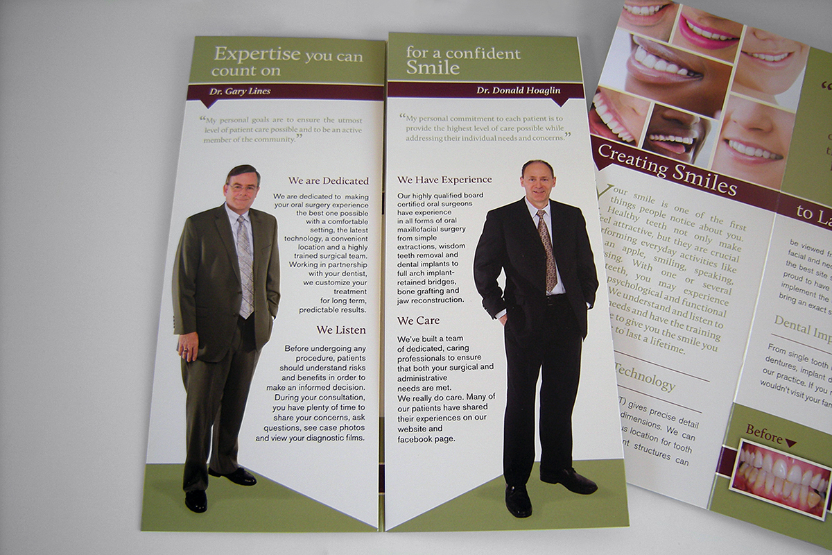 letterhead set Business Cards gatefold brochure pocket folder sell sheets