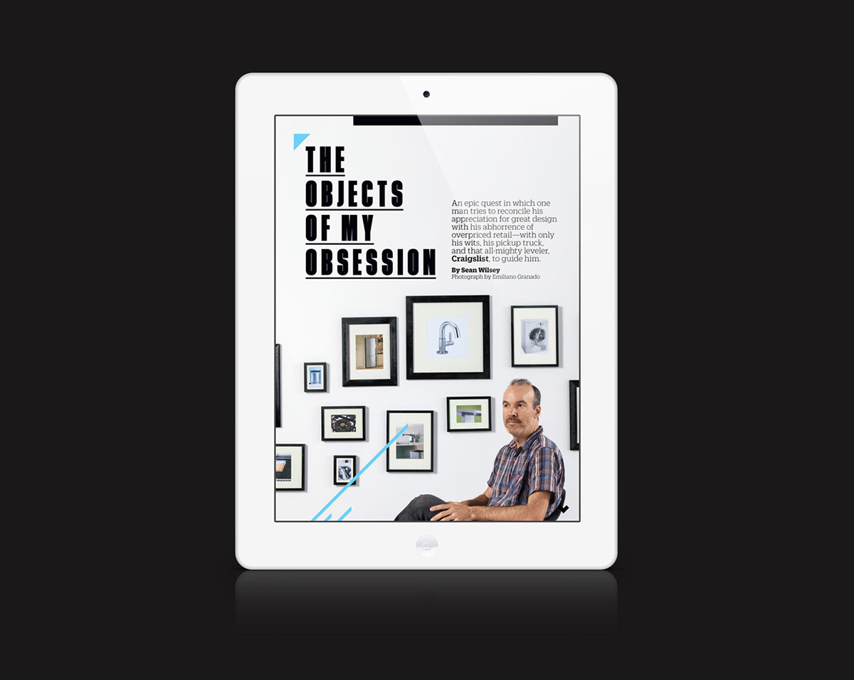 tablet design iPad App app Magazine app