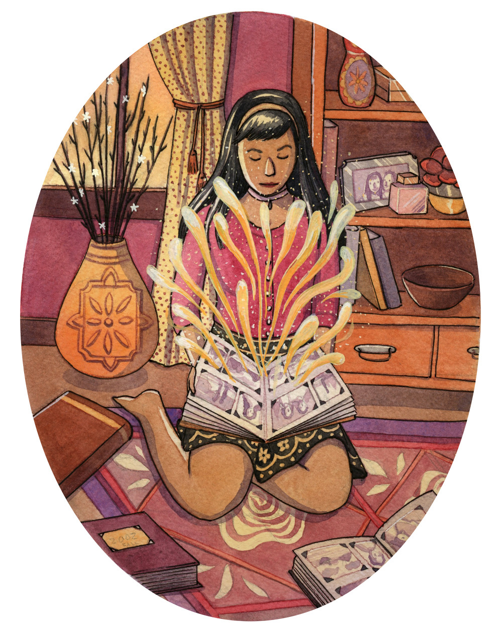 ILLUSTRATION  watercolor gouache traditional illustration memories