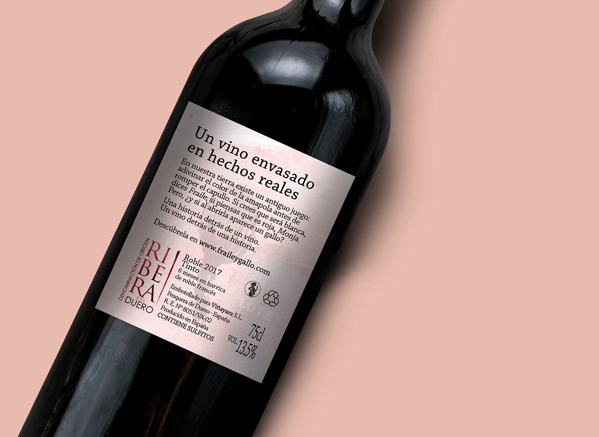 brand identity wine wine branding wine label logo Ribera del Duero vino label design