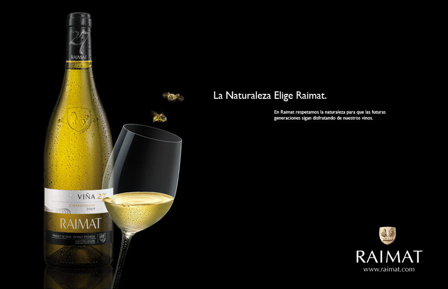 raimat wine Nature chooses animals