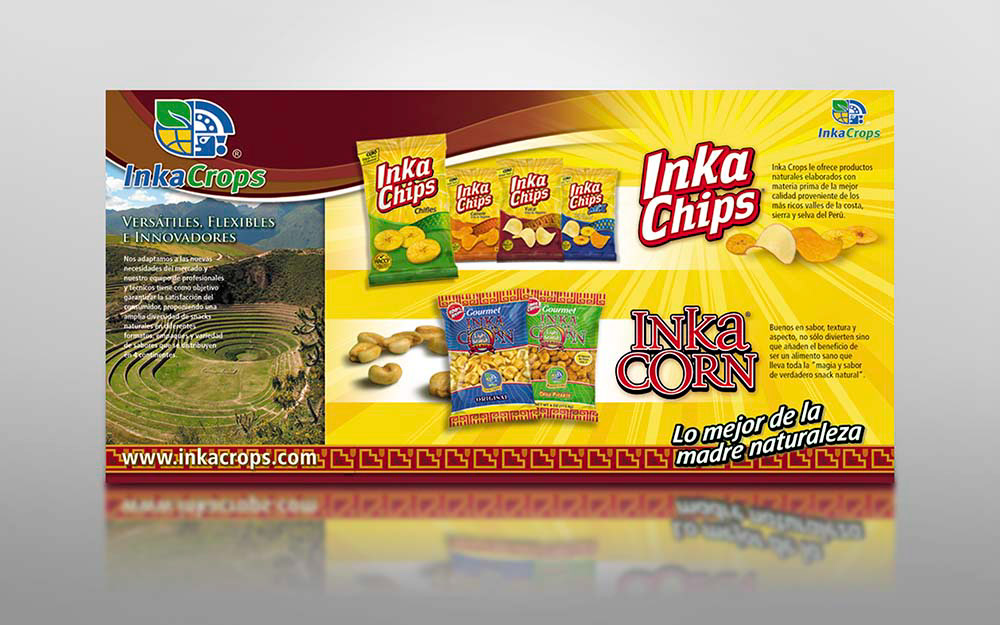 banner Inka Corn snacks peru