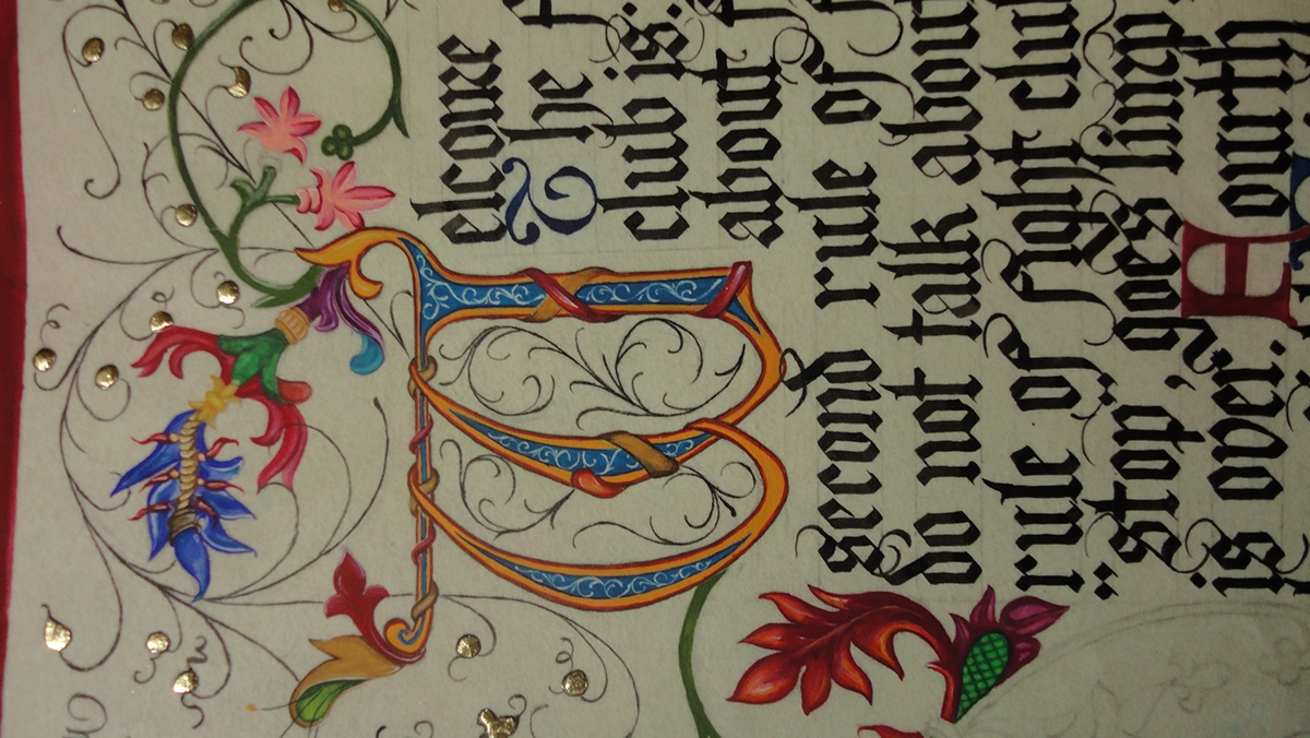 manuscript illuminated
