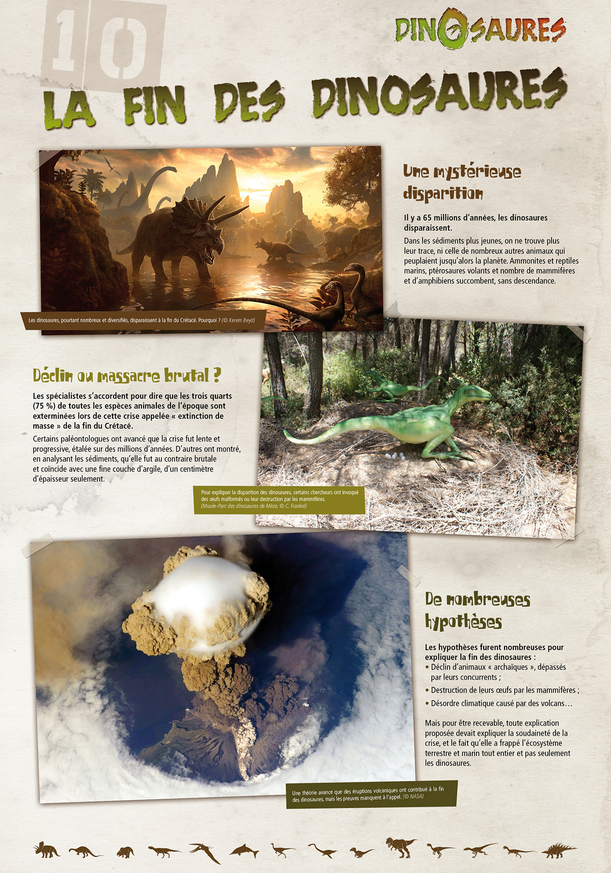 exposition dinosaures
