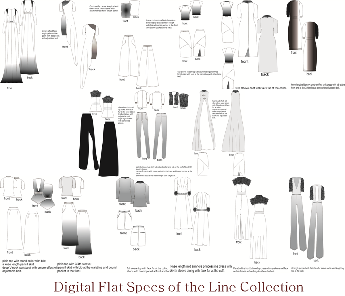 Fashion Line collection digital fashion