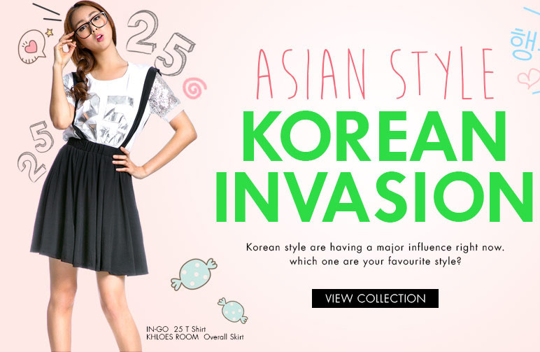 slider banner e-commerce korean k-pop asian
