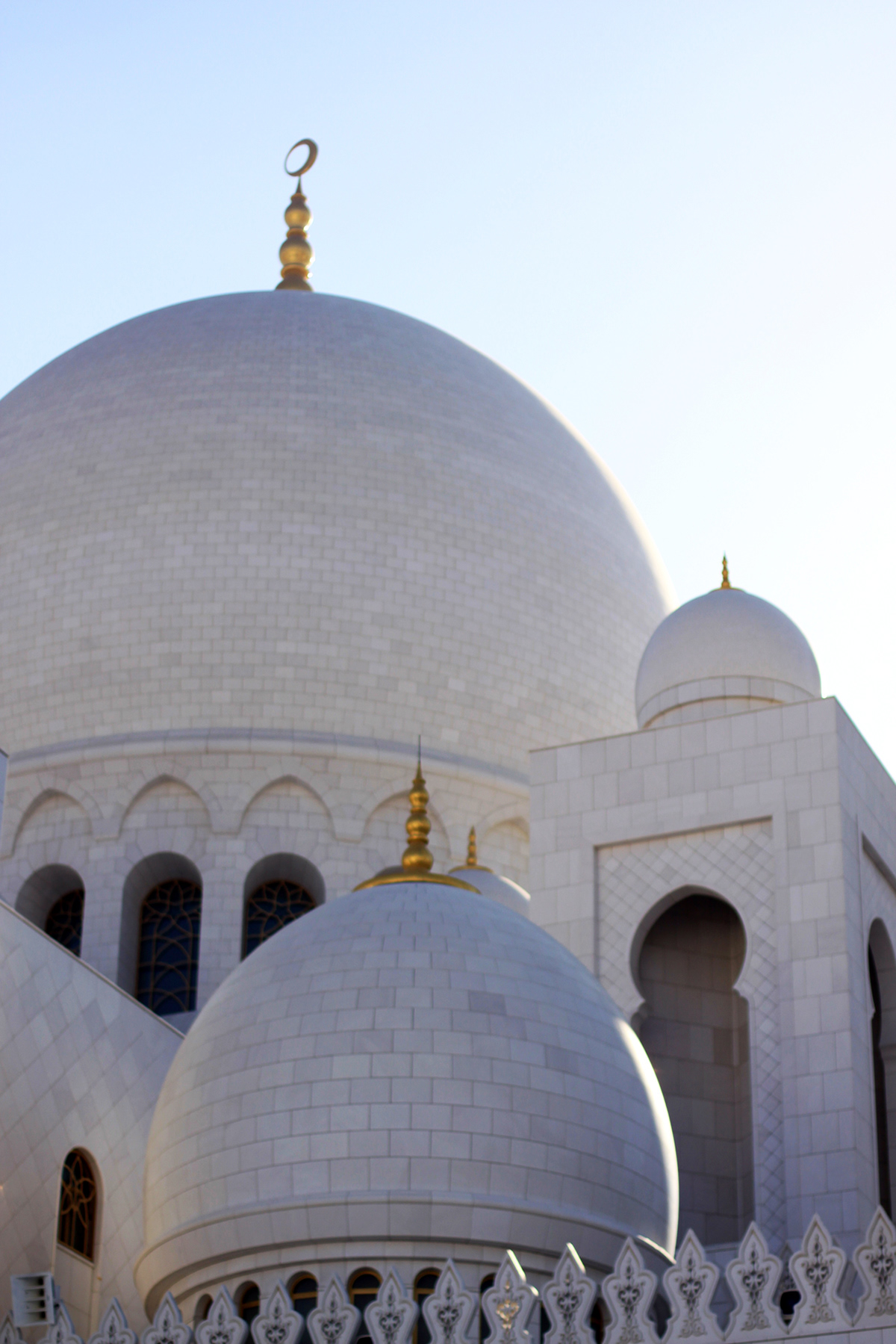 Abstracts Landmarks UAE Abu Dhabi mosque
