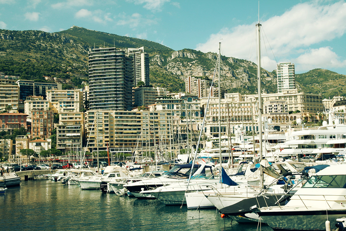 Monaco monte carlo Antibes cote d'azur nice ville Cannes juan les pines summer vacation Hot weather