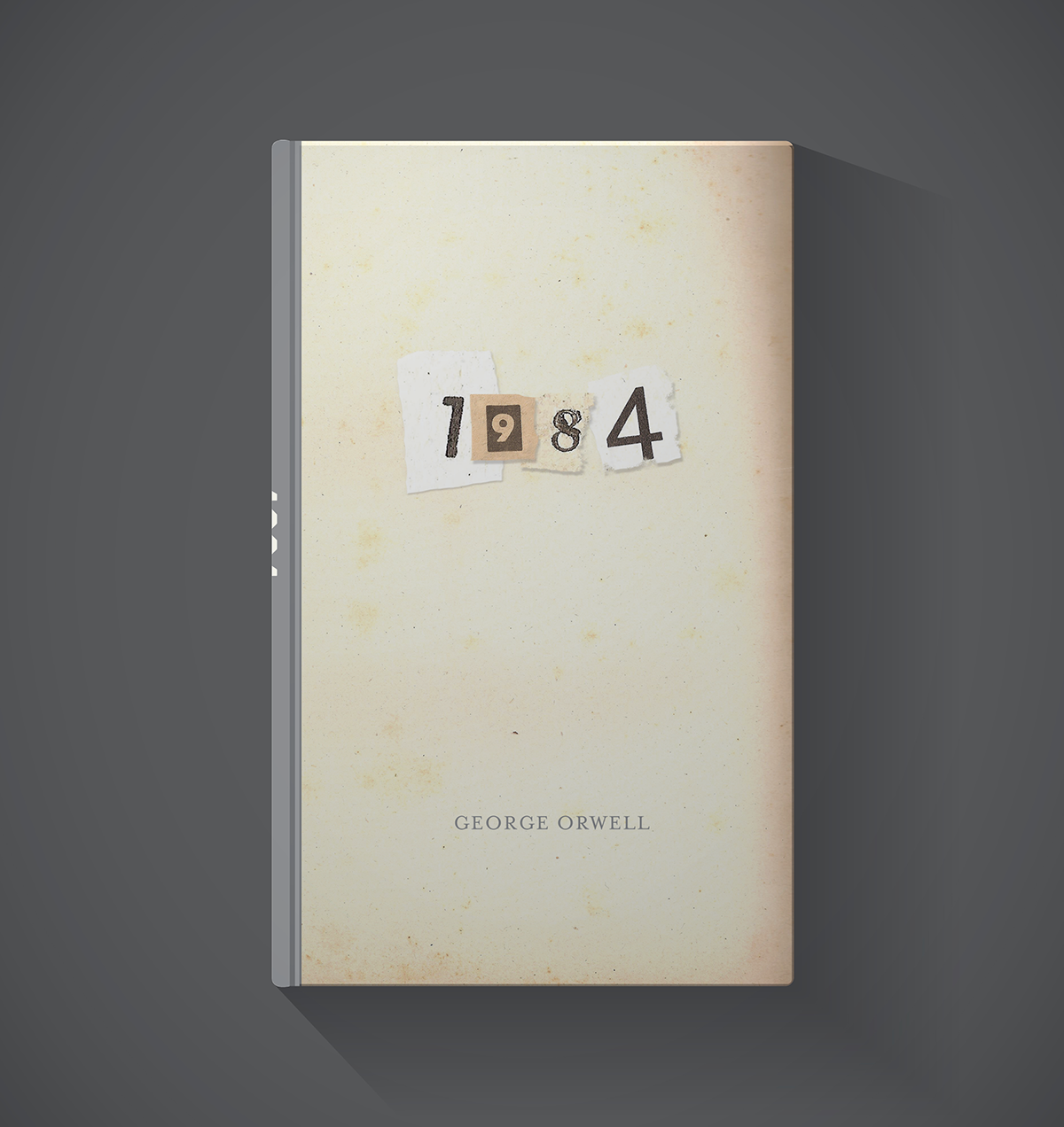 1984 book George Orwell Orwell book design book cover book jacket book paperback