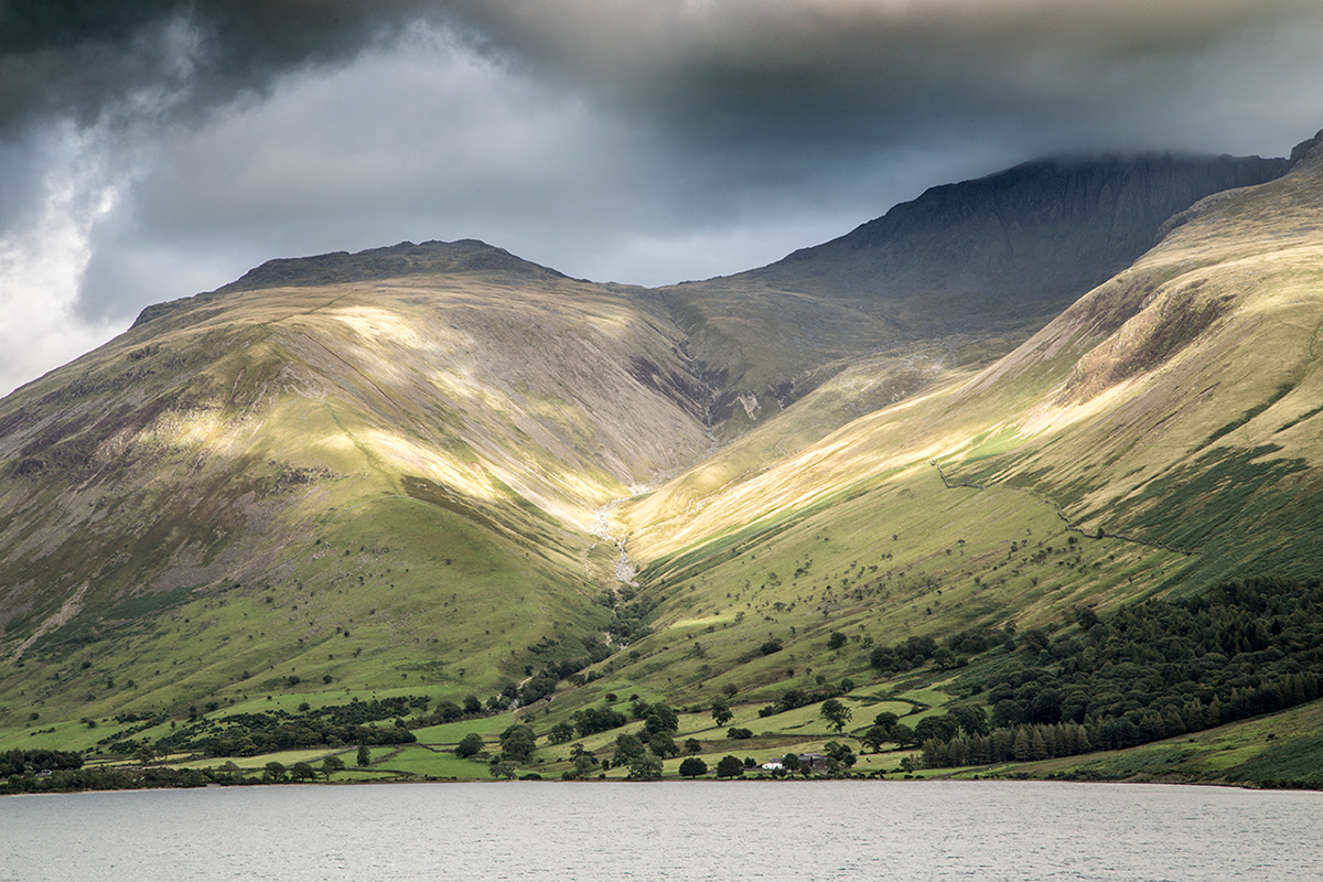 Adobe Portfolio lake district wast water Landscape lakes mountains stormy clouds storm clouds scafell cumbria