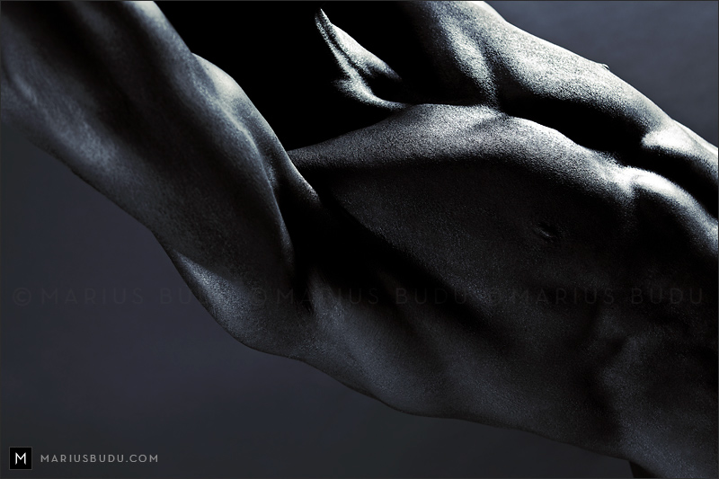 Marius Budu  fine art nude photography art photography Darkness Rising  Anders Landau male figure nude