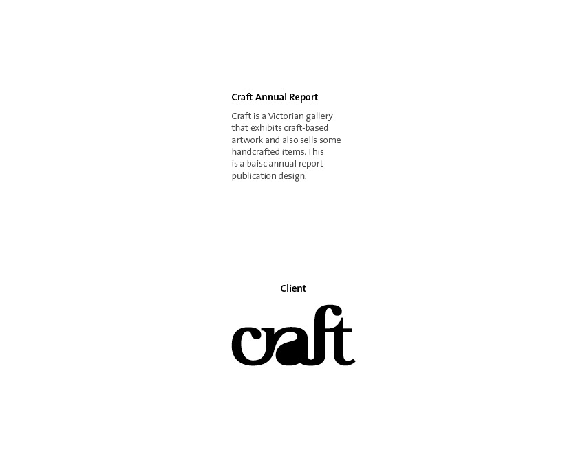 craft victoria craft annual report publication design publication Communication Design