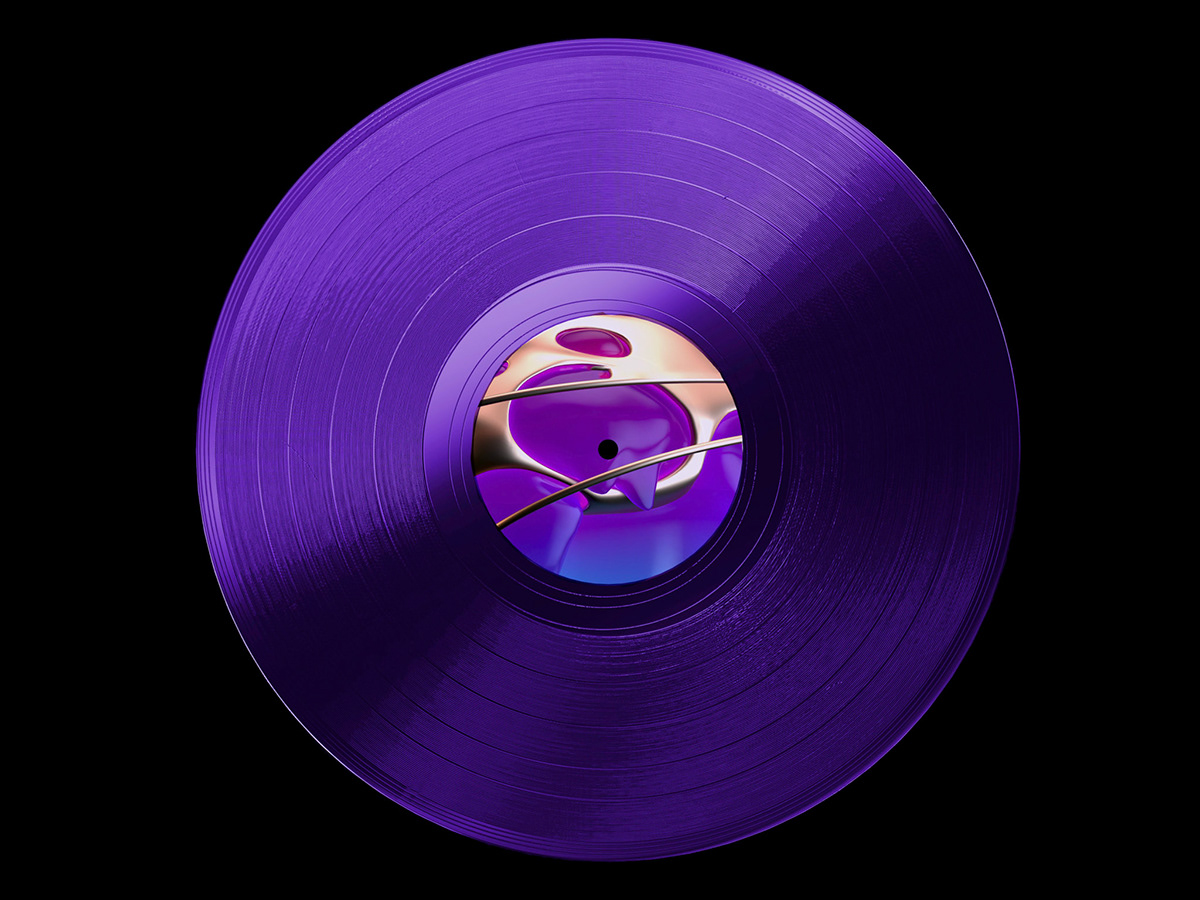album art cover graphics music print record vinyls 3D graphic design  Packaging Digital Art  Music Packaging