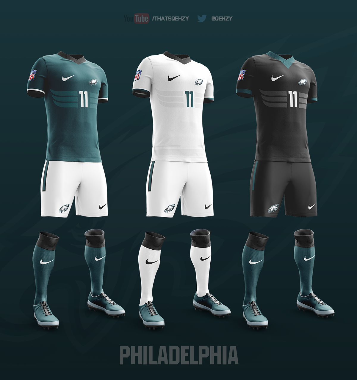 NFL Soccer Kits :: Behance