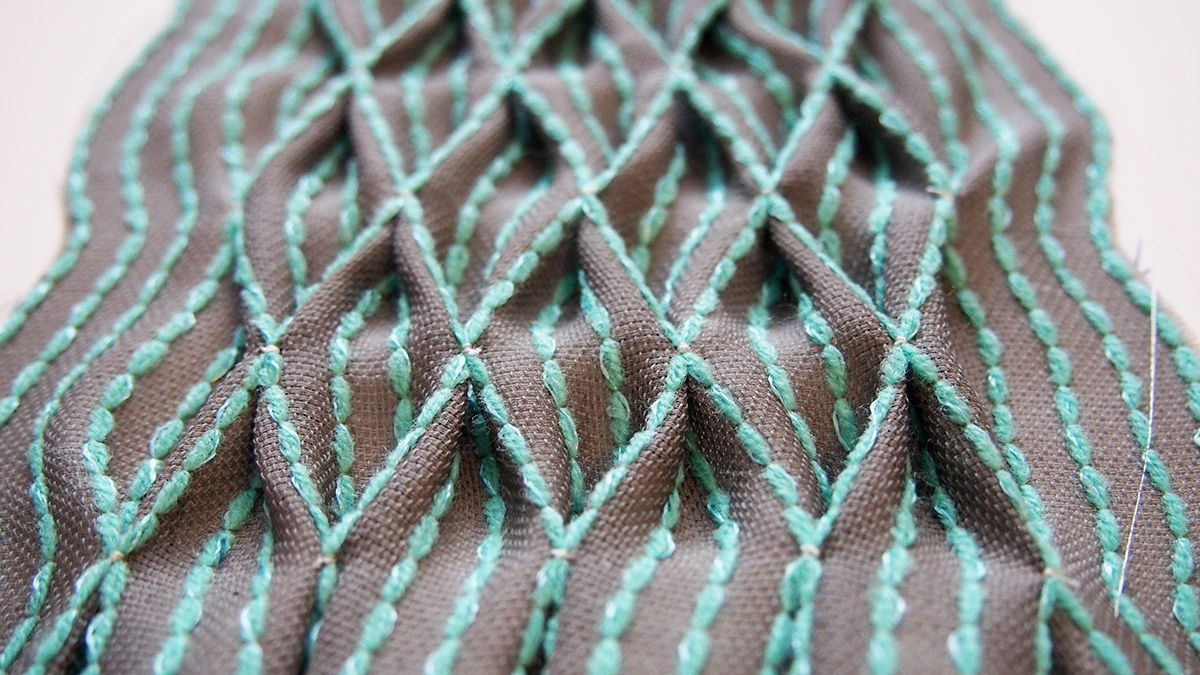 heatseting FabricManipulation crochet weaving