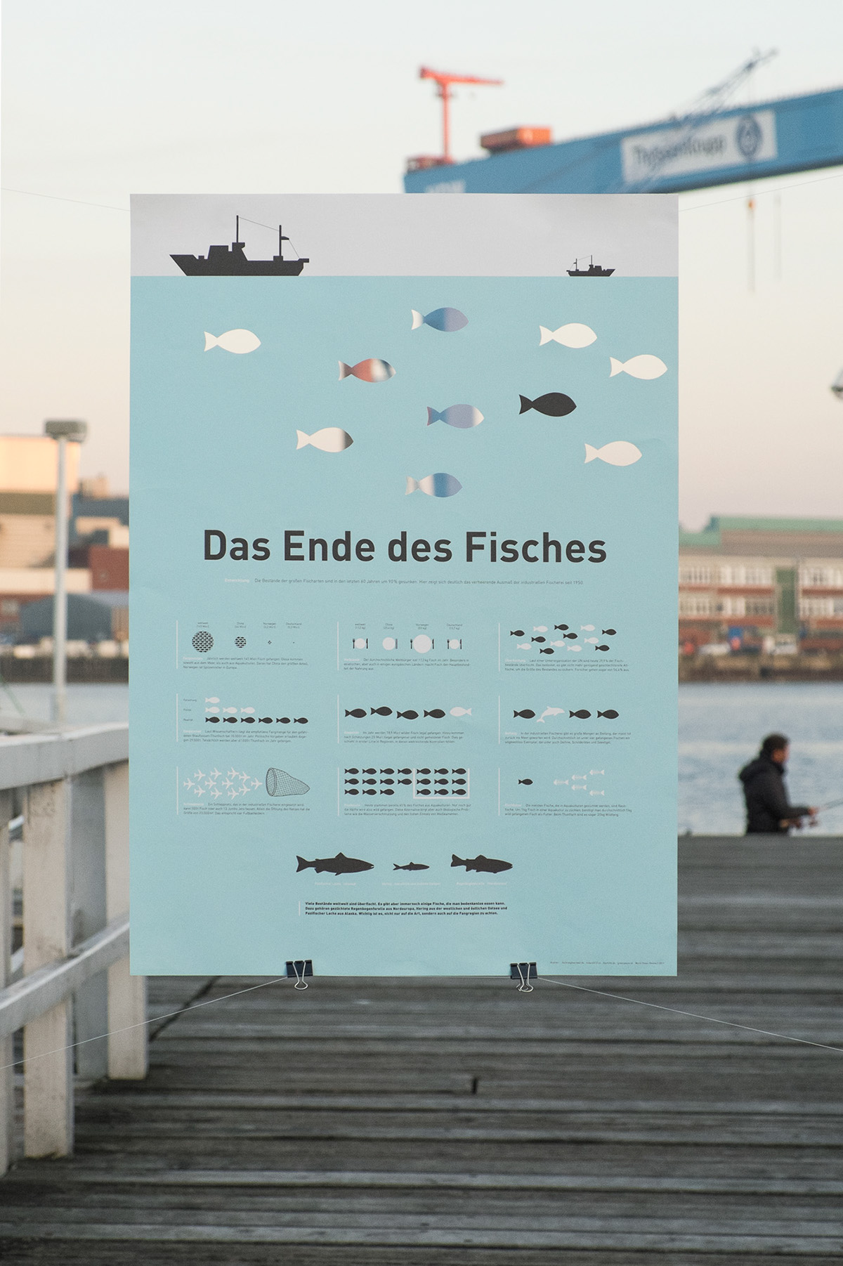 overfishing infographic poster