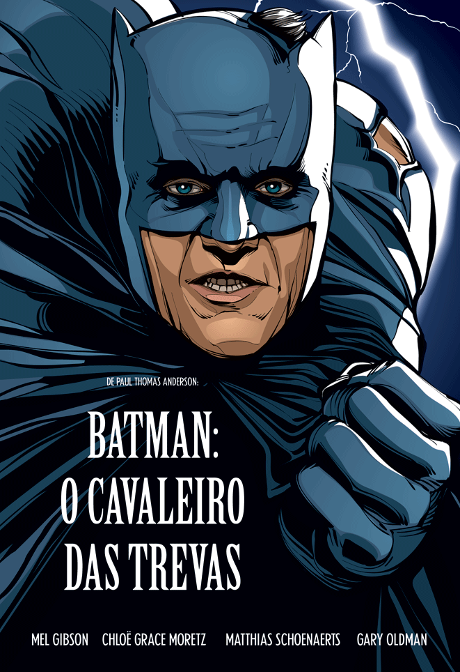 batman  posters  article magazine vector Illustrator