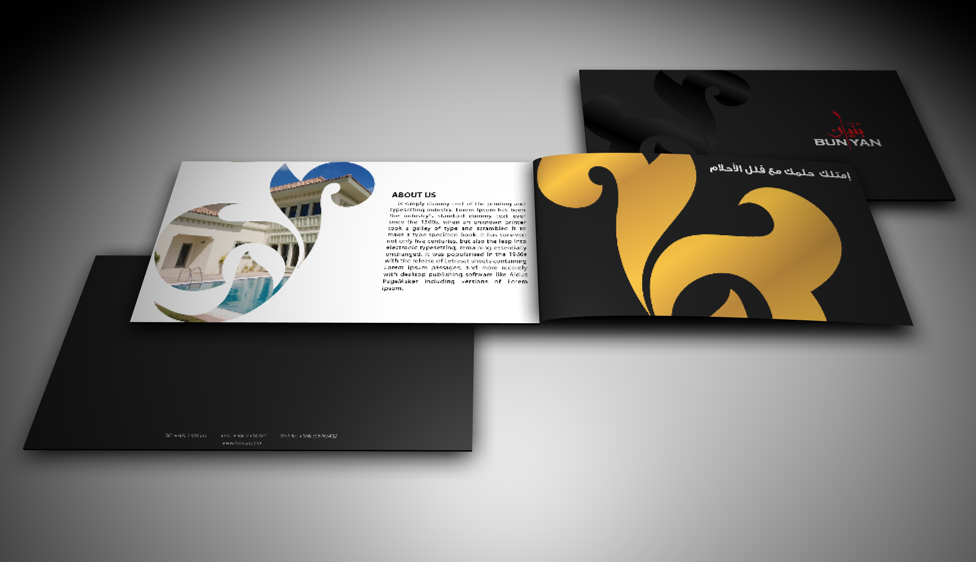 brochure branding  graphic creative Vip elegant