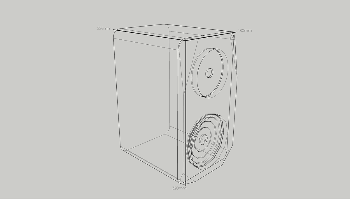 Audio Electronics HIFI industrial design  loudspeaker music product design  speaker