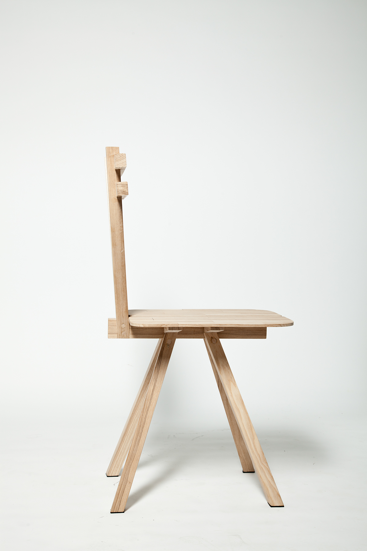 design chair wood sustinable ash handmade silla madera spanishdesign