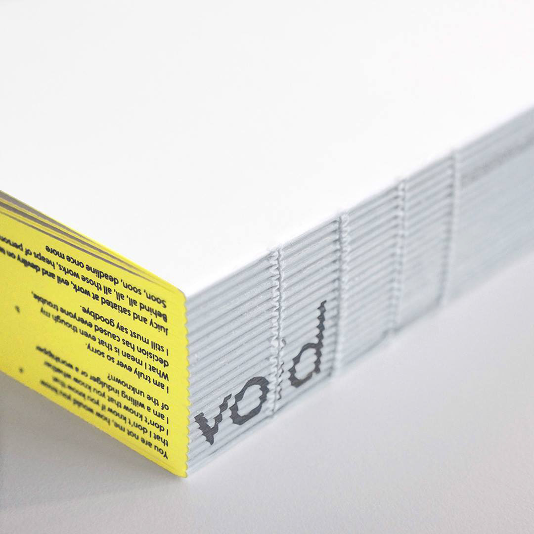 Void 書籍 Bookdesign book vivi print