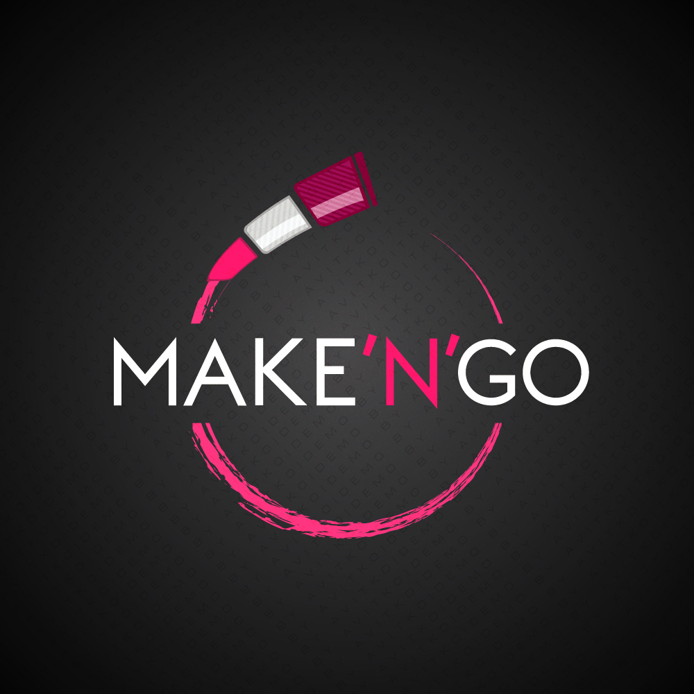 logomaker дизайн логотипа дизайнер логотипов Makeup Logo lipstick logo логотип логотипы Товарный знак brandbook брендбук