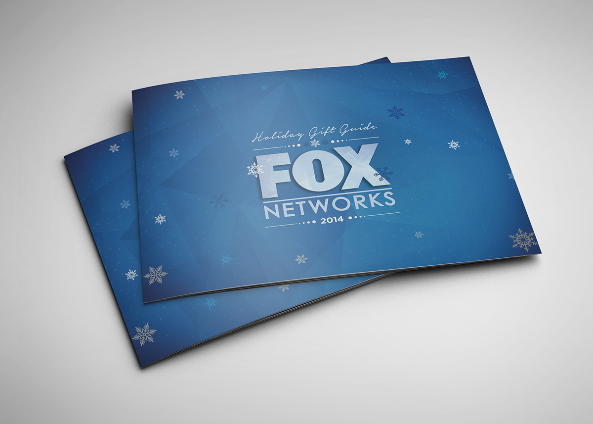 FOX Foxnetworks Holiday Guide mailer giftguide